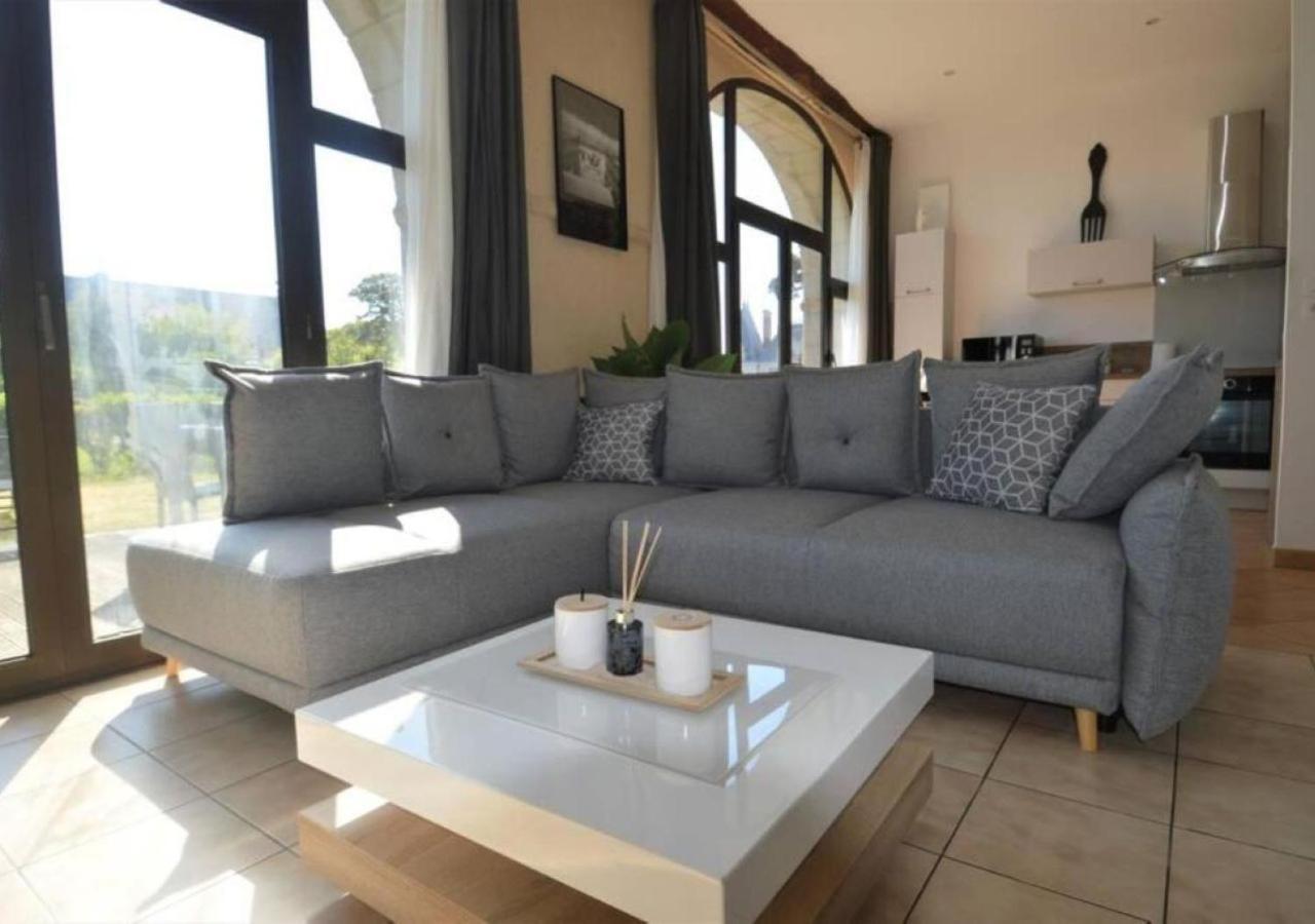 Appartement Lumineux Et Cosy Avec Jardin Vue Sur Chateau Pres Port En Bessin, Bayeux Et Omaha Beach Commes Екстер'єр фото