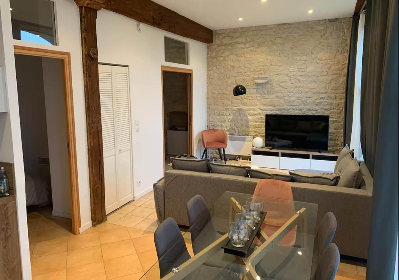 Appartement Lumineux Et Cosy Avec Jardin Vue Sur Chateau Pres Port En Bessin, Bayeux Et Omaha Beach Commes Екстер'єр фото