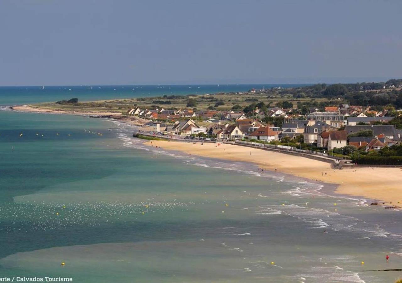 Appartement Lumineux Et Cosy Avec Jardin Vue Sur Chateau Pres Port En Bessin, Bayeux Et Omaha Beach Commes Екстер'єр фото